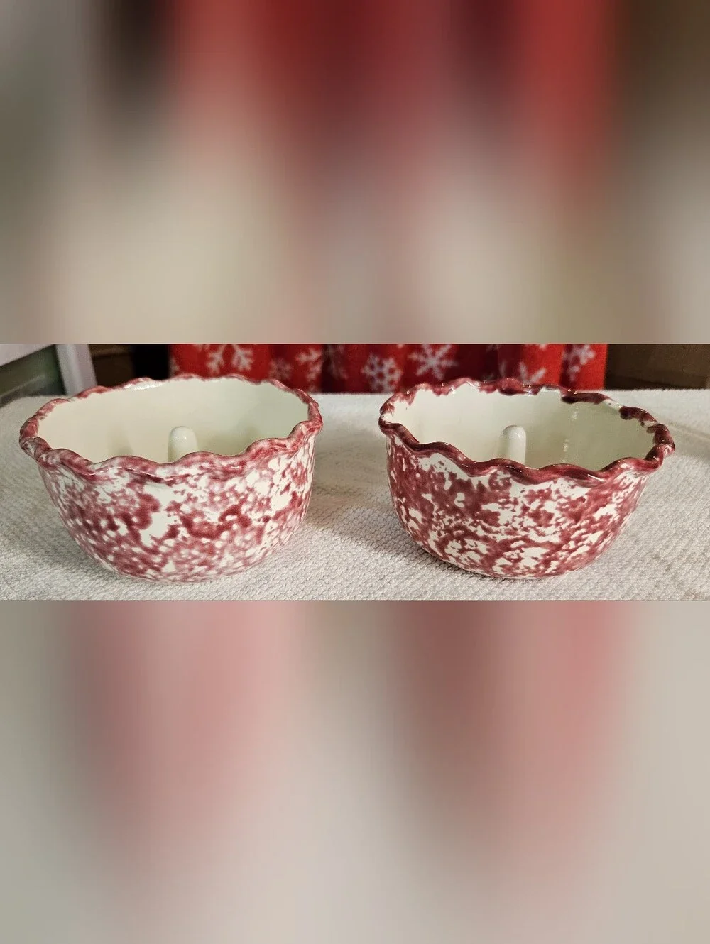 Vintage Joyce Dempsey Pottery - Apple/Onion Baker - Set